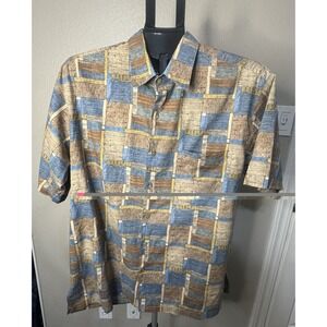 Vintage Tori Richard Honolulu Hawaiian Shirt 80s 90s Cotton Lawn Made in Hawaii